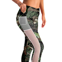 Green Mesh Pocket Legging