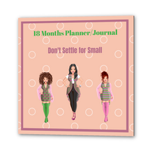 18 Months (1 1/2 year) Planner & Journal