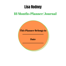 18 Months (1 1/2 year) Planner & Journal